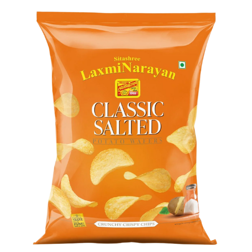 LaxmiNarayan solené bramborové chipsy (125g)