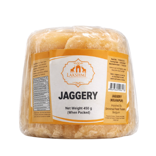 Lakshmi Jaggery (přírodní třtinový cukr)(450g)