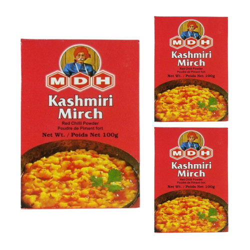 MDH mleté červené chilli z Kašmíru (Balení 3 x 100g) 300g