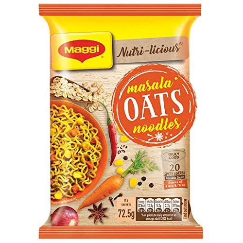 Maggi Nutri-Licious instantní ovesné nudle s kořením (72,5g) SLEVA!