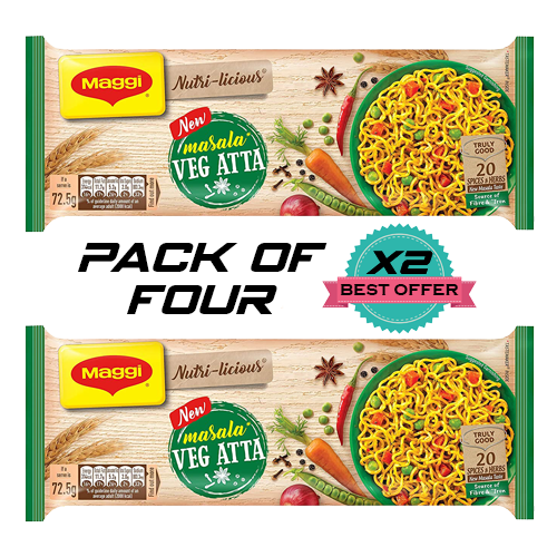 Maggi instantní nudle se zeleninovou příchutí (Balení 2 x 290g) 580g)