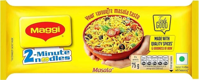 Maggi instantní 2minutové nudle s kořením - balíček 4ks (300g)