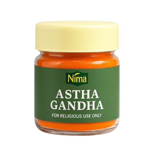 Nima Astha Gandha Powder / Posvátný rostlinný prášek, aromatický (25g)