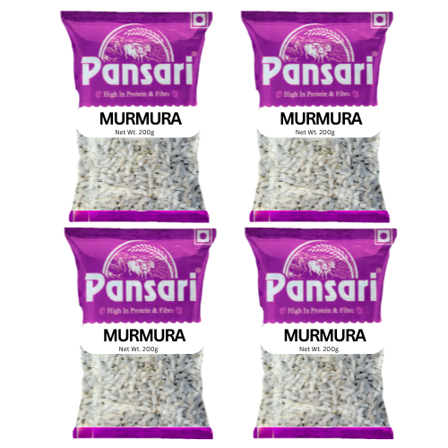 Pansari Mamra / Pufovaná rýže (Balení 4x200g) 800g