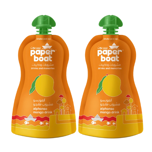 Paperboat Alfonso Mango Drink (Bundle of 2 x 180ml)