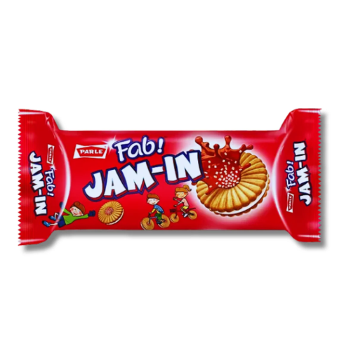 Parle Fab Jam-in Mixed Fruit Sandwich Biscuits (55g)