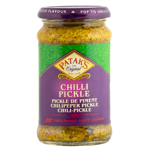 Patak's Green Chilli Pickle - Hot (283g)