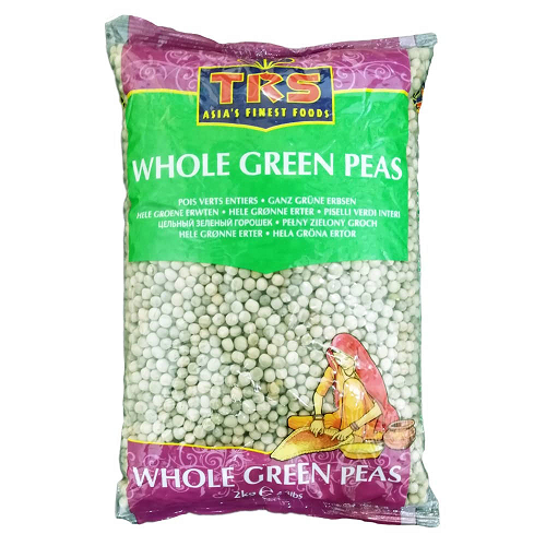 TRS Whole Dried Green Peas / Sušený hrášek, celý (2kg)