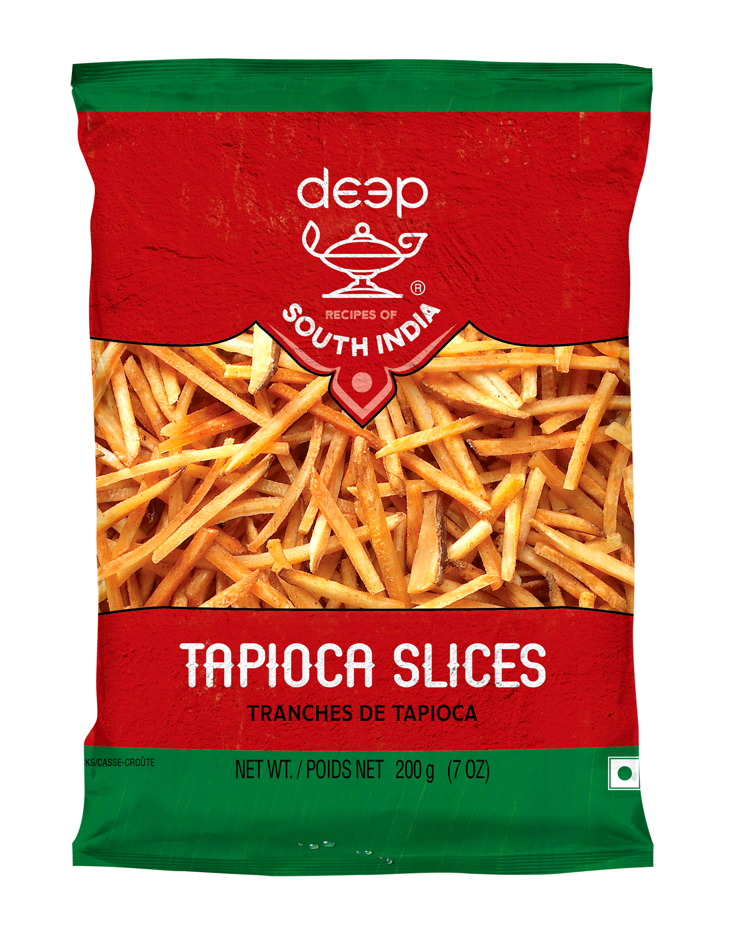 Deep solený tapiokový snack (200 g)