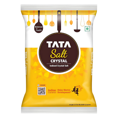 Tata Salt / Jodizovaná krystalická sůl (1Kg)