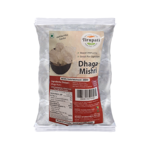 Tirupati Mishri Daga / Kamenný cukr (200g)