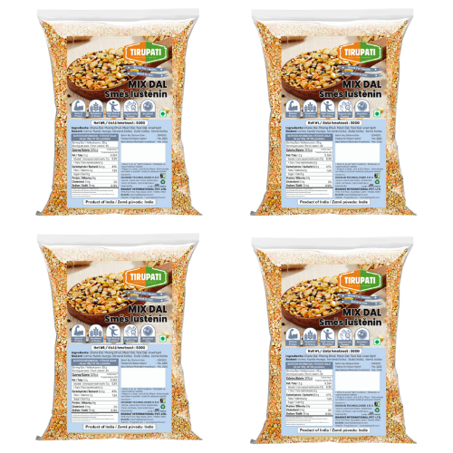Tirupati směs luštěnin (Balení 4 x 500g) 2kg