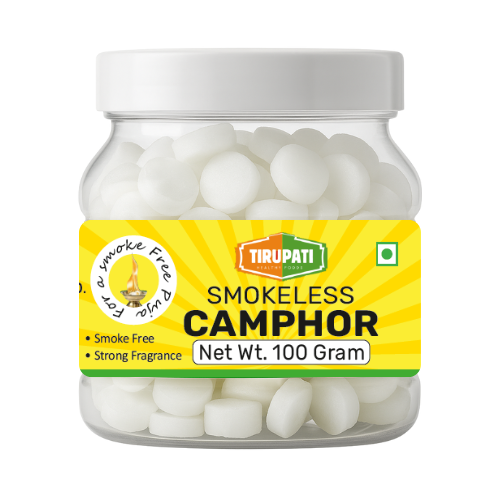 Tirupati Smokeless Camphor / Karpoor Tablets (100g)