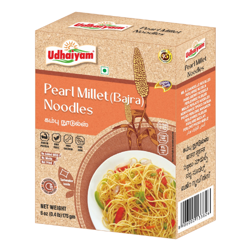 Udhaiyam jáhelné nudle (Dochan klasnatý) (175g)