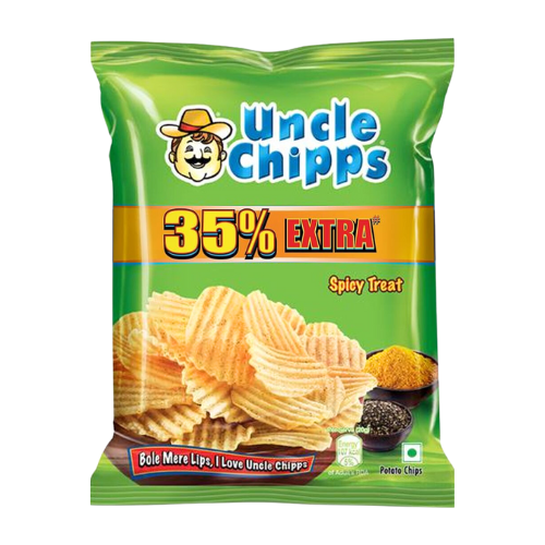 Uncle Green / Pikantní bramborové Chipsy (50 g)