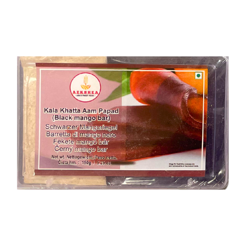 Aekshea Kala Khatta Aam Papad / Black Mango Bar (150g)