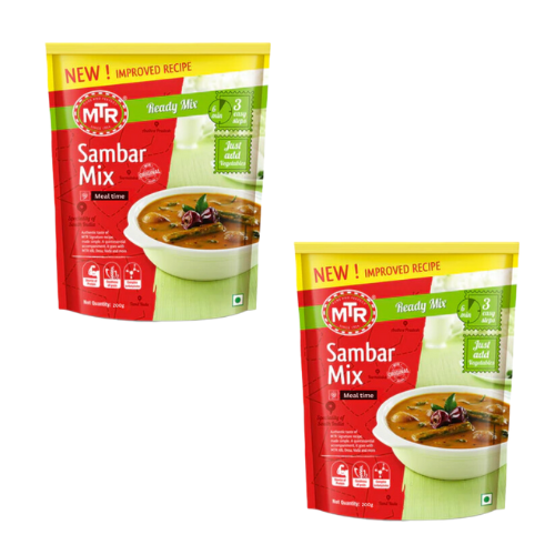 MTR Sambar (Sambhar) Mix / Směs na jihoindickou polévku (Balení 2 x 200g) 400g