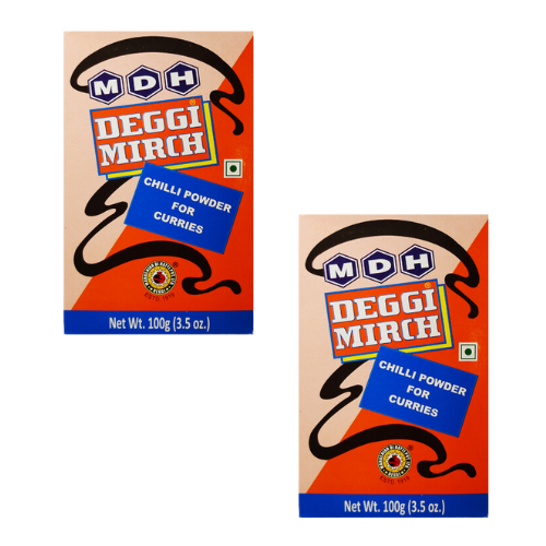 MDH Deggi Mirch Powder / Mleté chilli (Balení 2 x 100g) 200g