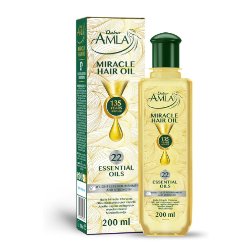 Dabur Amla Olej na vlasy pro zářivý lesk (200 ml)