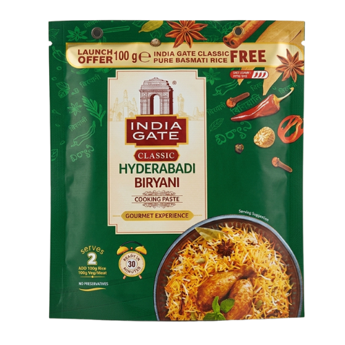 India Gate sada na přípravu hyderabadského biryani (200g)