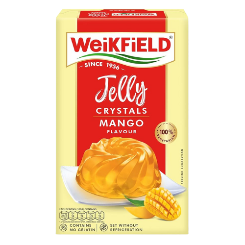 Weikfeild instantní mangové želé krystalky (90g)