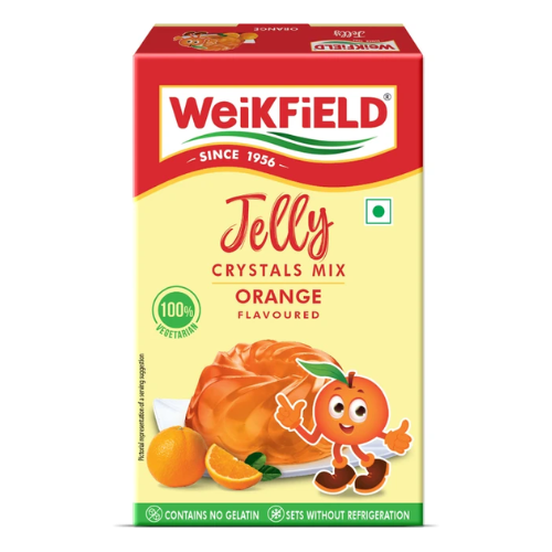 Weikfeild instantní pomerančové želé krystalky (90g)