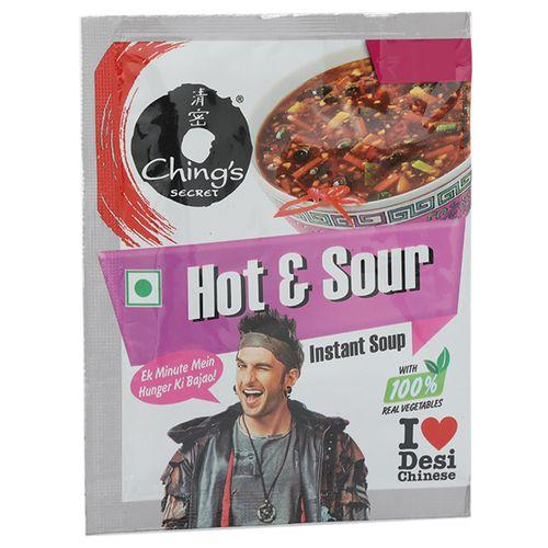 Chings Secret Hot and Sour Soup (4 sachets) - Dookan