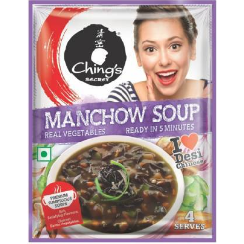 Chings Secret Manchow Soup (4 sachets) - Dookan