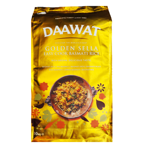 Dookan Daawat Golden Sella Basmati Rice (10kg)