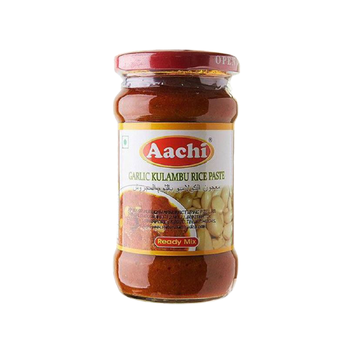 Aachi Rýžová pasta s příchutí Česnekového Kulambu Kari (300 g)