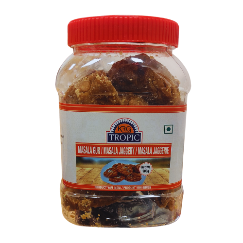 Tropic Desi Masala Jaggery Goor (500g)