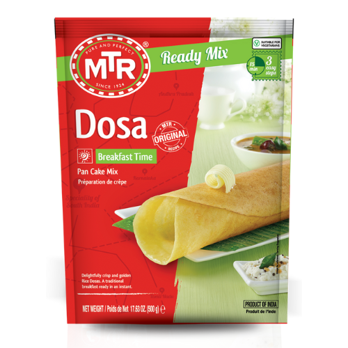 MTR Plain Dosa mix / Mix na palačinky Dosa (500g)