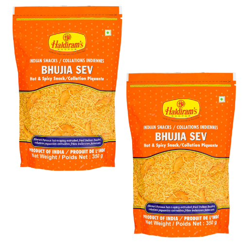 Haldiram's Bhujia Sev (Bundle of 2 x 350g)