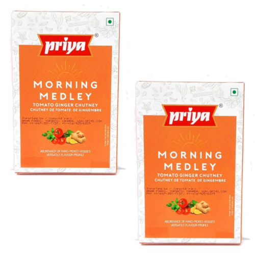 Priya Čatní s rajčaty a zázvorem (balení 2 x 100g) 200g