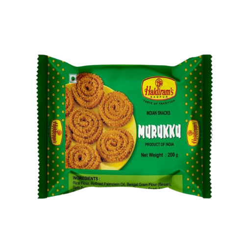 Haldiram's Murukku / Křupavé spirály (200g)