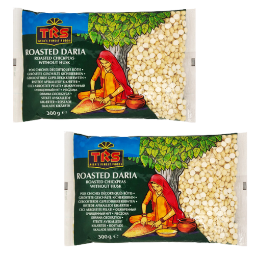 TRS Roasted Gram Split / Pražená cizrna, půlená (Balení 2 x 300g) 600g