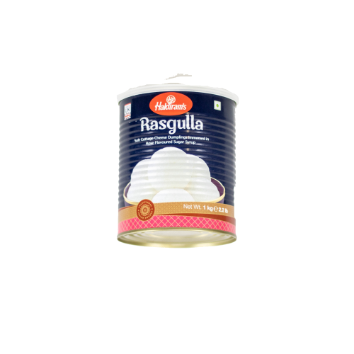 Haldiram's Rasgulla In Tin (12pcs) (1Kg) - Dookan