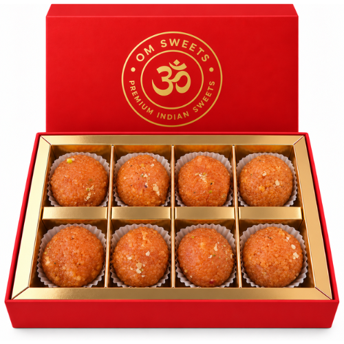 Om Sweets Motichoor Ladoo (300g)