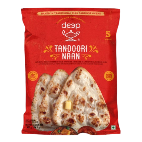 Deep Tandoori Naan (425g) - Frozen Item !!