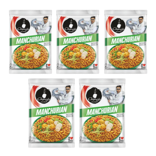 Chings Secret Manchurian Instant Noodles (Bundle of 5 x 60g)