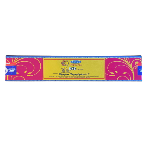 Satya Nag Champa Natural Rose Agarbatti / Incense Sticks (15g)