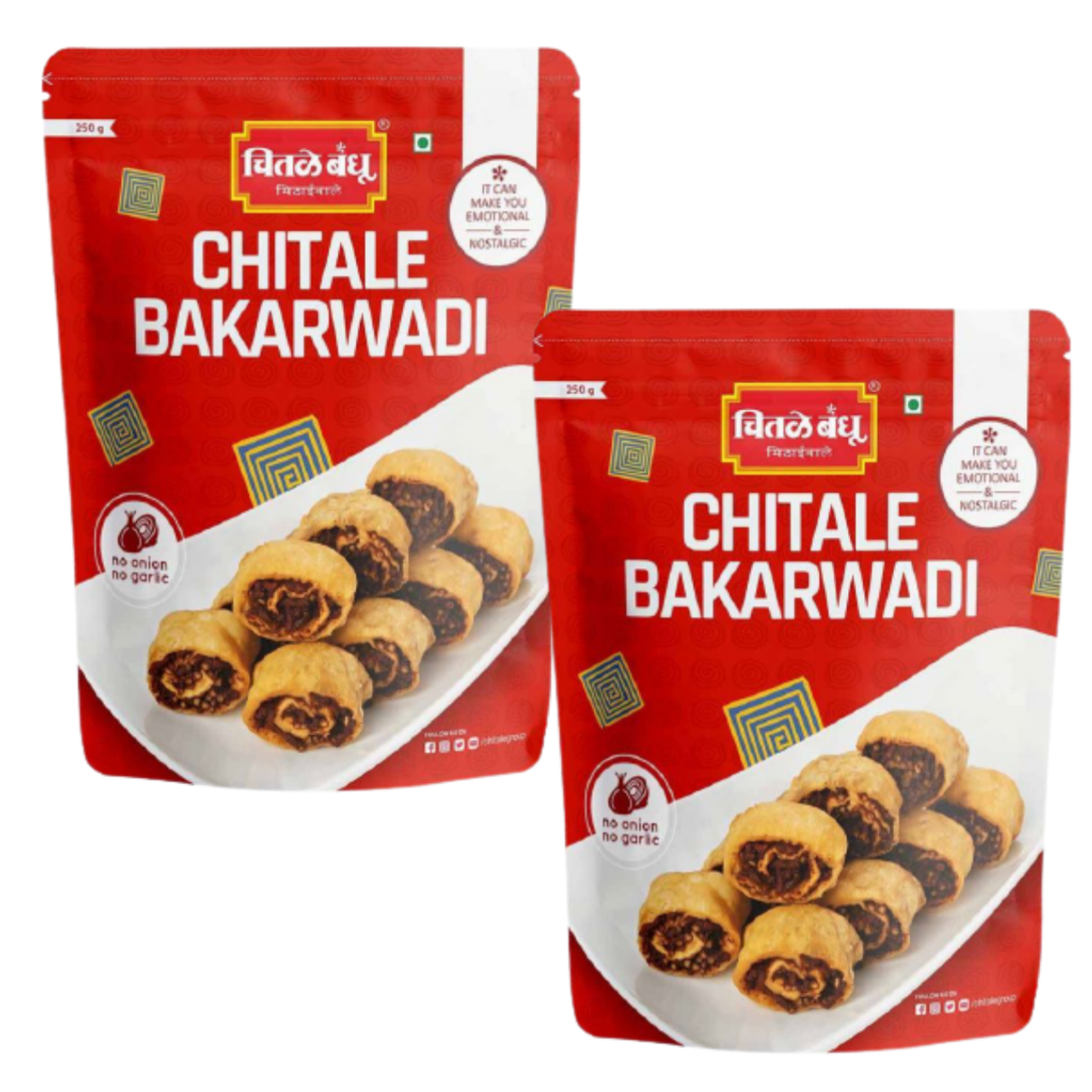 Chitale Bakarwadi (Bundle of 2 x 250g)