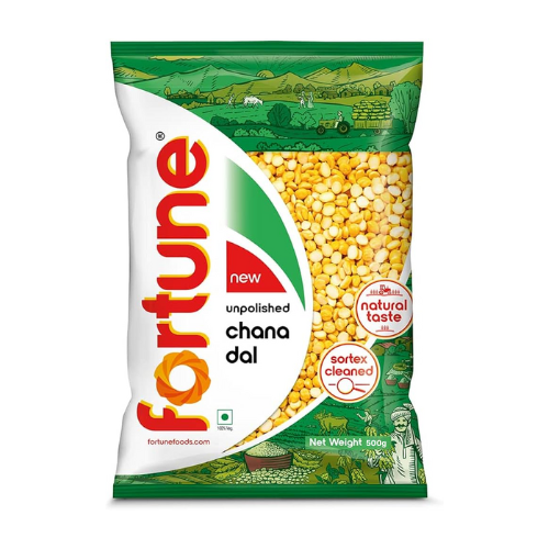 Fortune Chana Dal / Cizrna, půlená (500 g)