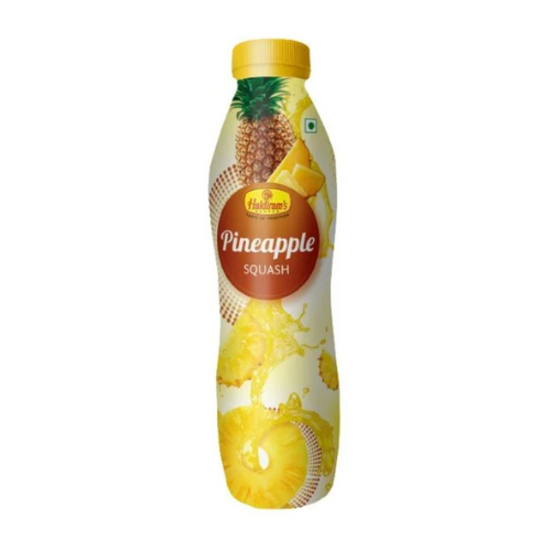 Haldiram's Pineapple Squash / Sharbath (750ml) - Sale Item [BBD: 14 September 2024]