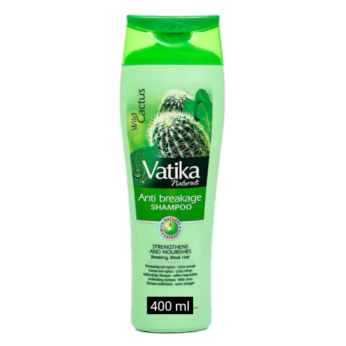 Dabur Vatika šampón s divokým kaktusem a multivitaminy (400ml)