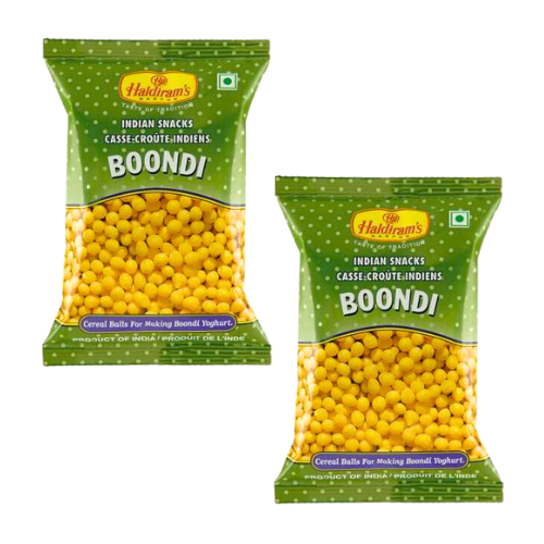 Haldiram's Plain Boondi (Bundle of 2 x 200g)