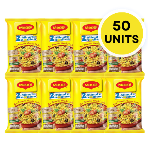 Maggi 2-Minute Noodles Masala (Bundle of 50 x 70g)