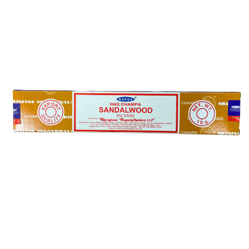 Satya Nag Champa Sandalwood Agarbatti / Incense Sticks (15g)