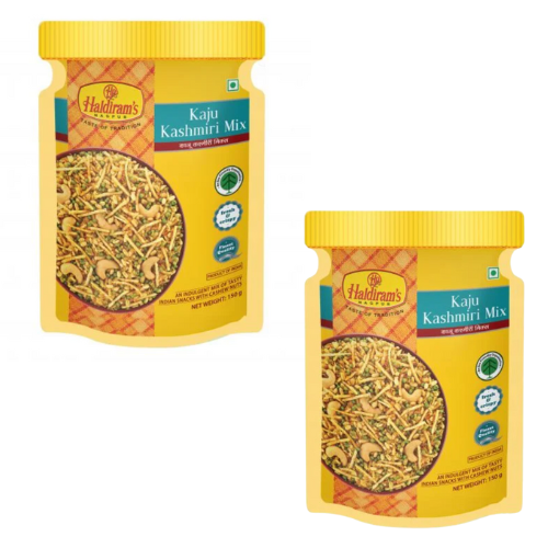 Haldiram's Kaju Kashmiri Mix / Křupavá směs Kašmír  (Balení 2 x 200 g) 400g