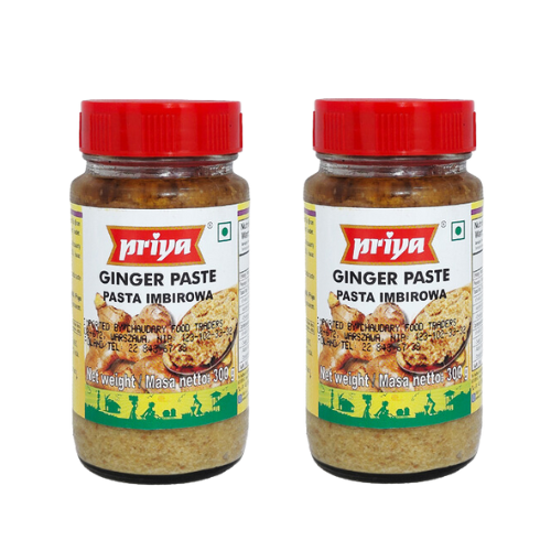 Priya Ginger Paste / Zázvorová pasta (Balení 2 x 300g) 600g